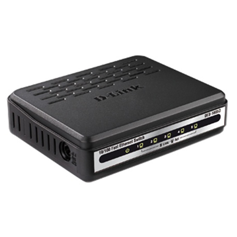 D-LINK DES-1005D百兆以太网交换机