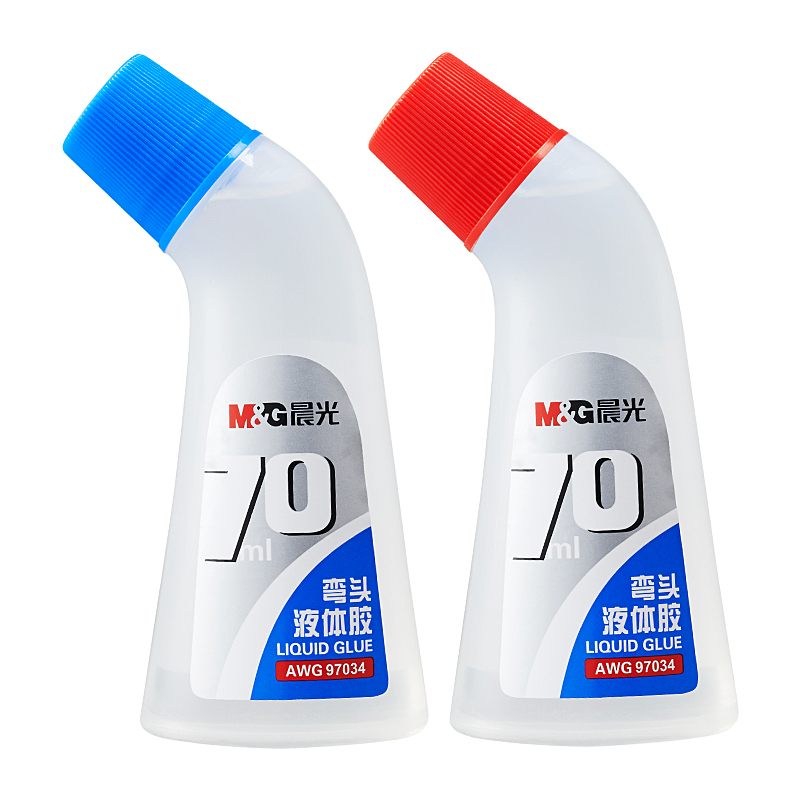 晨光（M&G） 胶水强力胶水学生海绵头黄胶液体胶