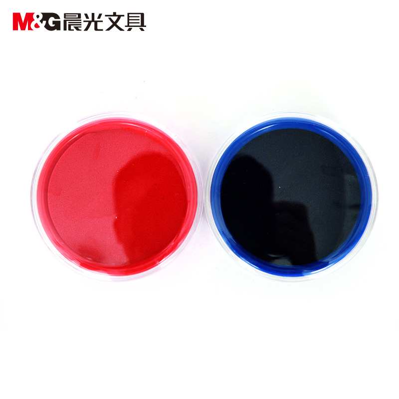 晨光（M&G）快干印台（透明圆）印油印章用盖章