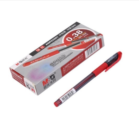 晨光(M&G)AGP63201全针管中性笔 0.38mm 12支/盒 3盒 办