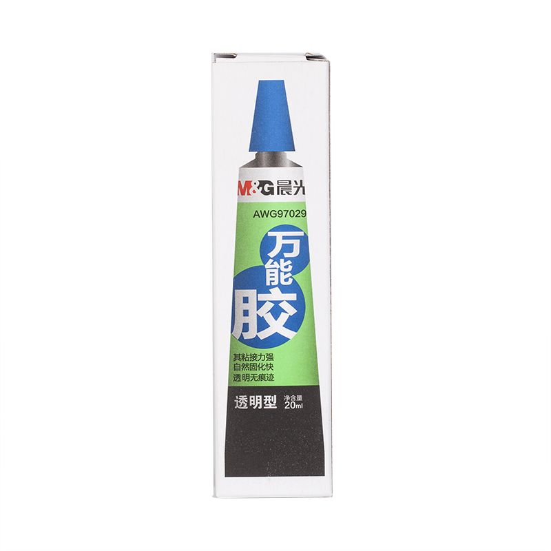 晨光(M&G)文具20ml万能胶 粘力持久透明胶水 快干强
