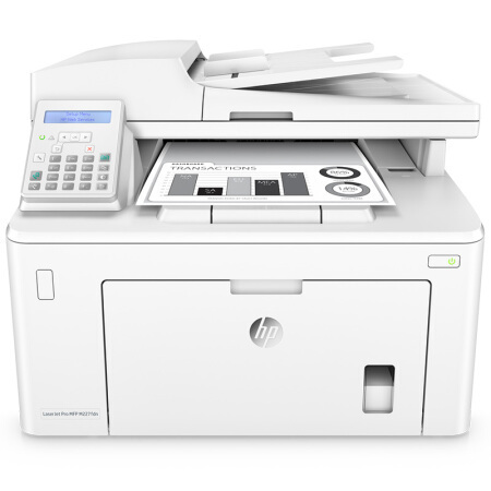 惠普/HP LaserJet Pro MFP M227fdn 黑白激光多功能一体机
