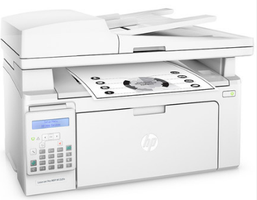 惠普/HP LaserJet Pro MFP M132fn 黑白激光多功能一体机