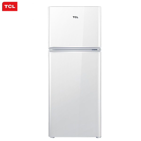 TCL 118升双门冰箱 四大保鲜技术 两门租房办公室