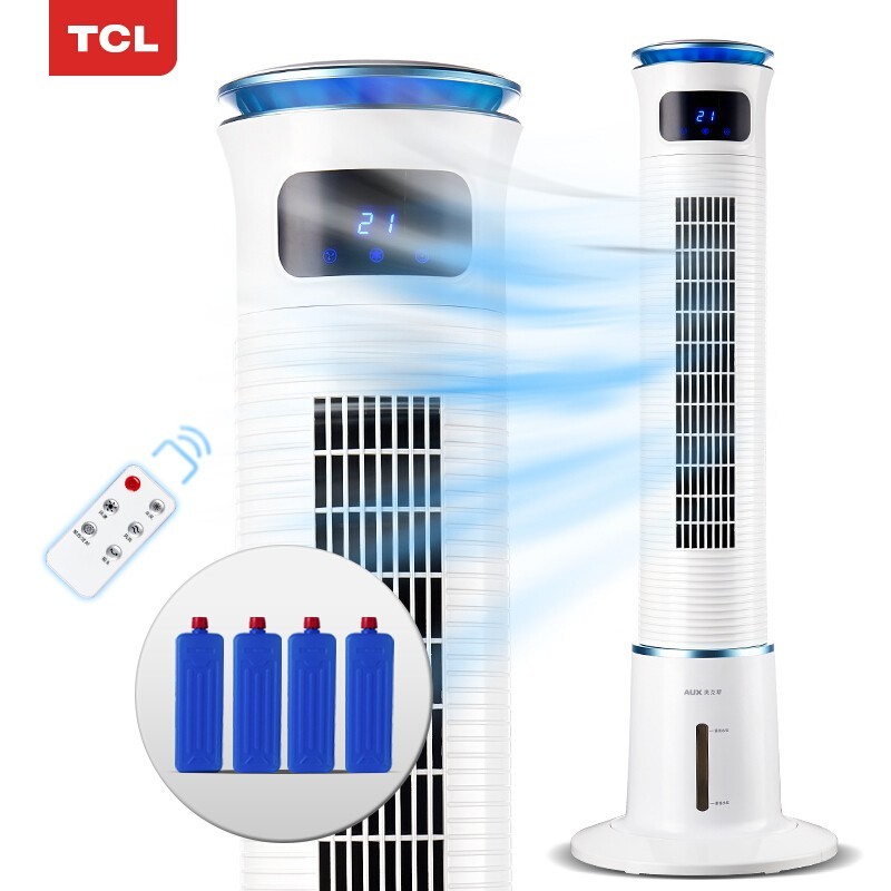 TCL冷风扇电风扇冷风机塔扇无叶风扇单冷空气循