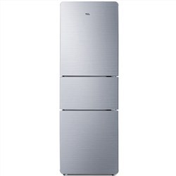 TCL 205升 三门电冰箱 中门宽幅变温 小型冰箱 节能