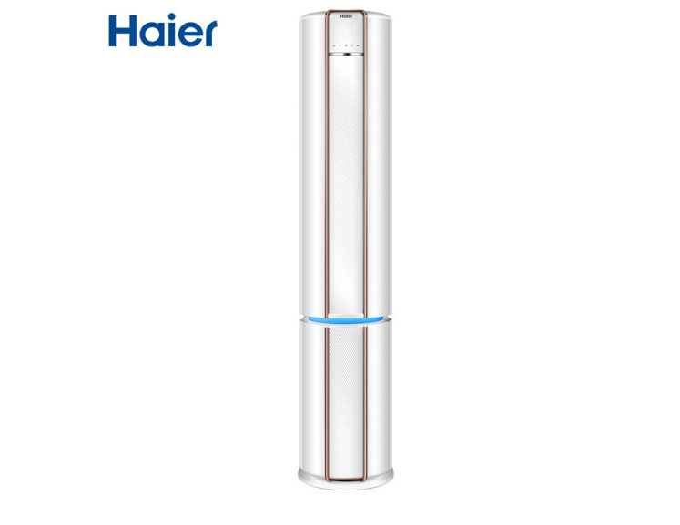 海尔（Haier）3匹变频立式客厅空调柜机 虞美人