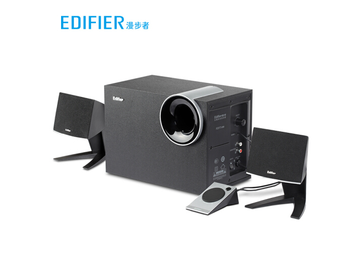 漫步者（EDIFIER） R201T北美 2.1声道 多媒体音箱 音