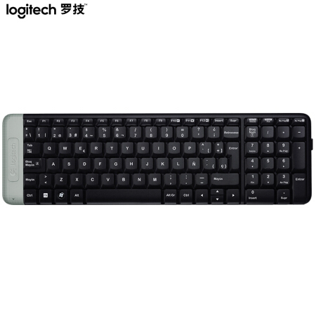 罗技（Logitech）K230无线键盘 笔记本电脑键盘 迷你