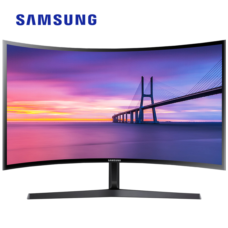 三星（SAMSUNG）C24F396FH 23.5英寸LED背光曲面高清H