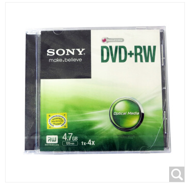 SONY 索尼 dvd可擦写光盘 刻录盘 4.7G 空白盘碟 可重