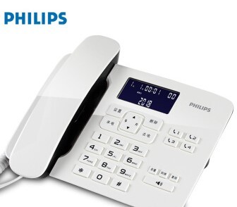 飞利浦（PHILIPS）电话机座机 固定电话 办公家用